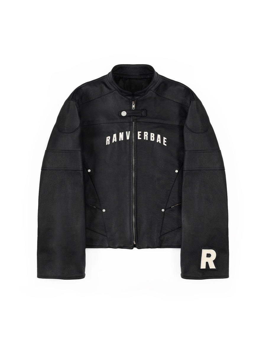 Áo CELESTIAL Leather Jacket BLACK