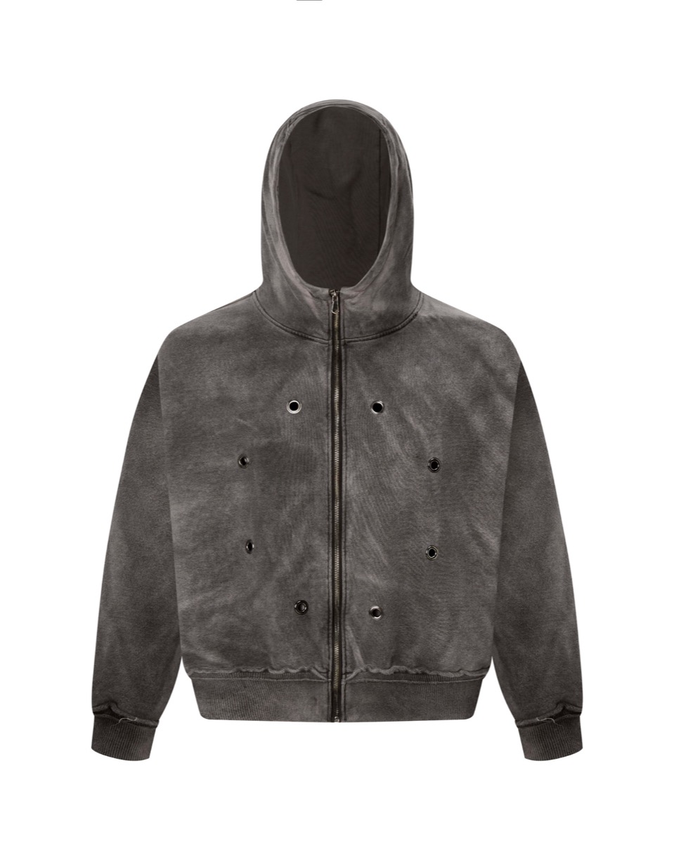 CELESTIAL RUSTED Hoodie Zip DARK