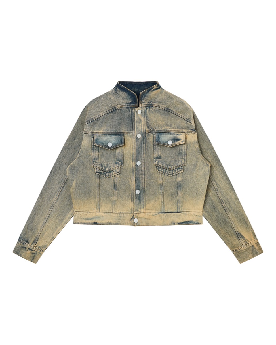 Áo SHINKA CORE DENIM Jacket BEIGE