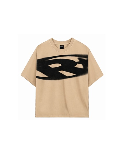 Áo TILTED STAR Boxy T-Shirt BEIGE