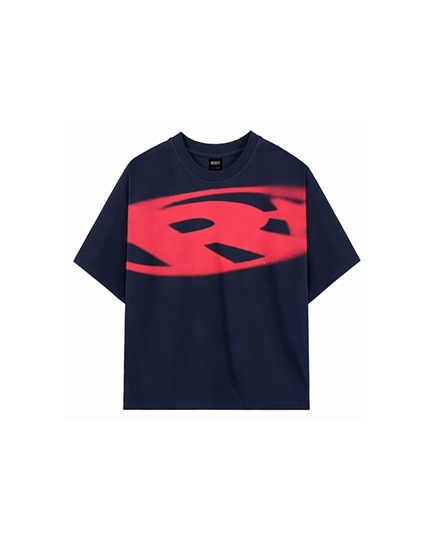 Áo TILTED STAR Boxy T-Shirt NAVY