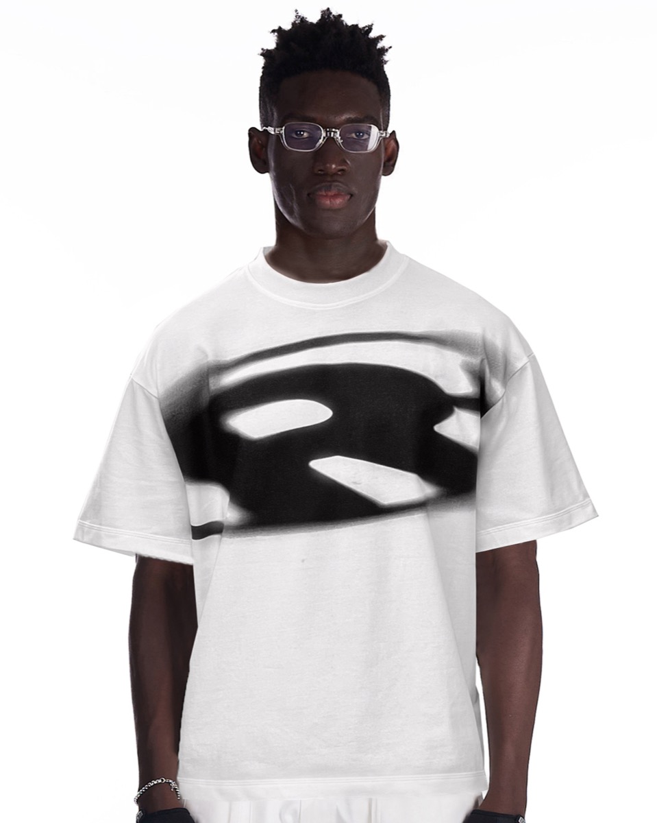 Áo TILTED STAR Boxy T-Shirt WHITE